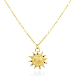 Rainbow Diamond Solar Necklace