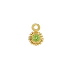 Renaissance Key & Birthstone Necklace