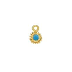 Renaissance Key & Birthstone Necklace