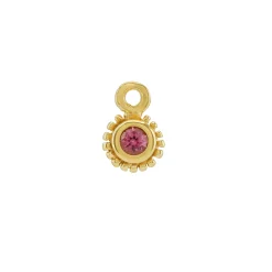 Renaissance Key & Birthstone Necklace