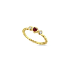 Ruby Tutti Frutti Ring