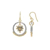 Sacred Heart Circle Earrings