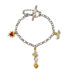 Seahorse & Boho Heart Bracelet | Cult Classics | Sophie Harley
