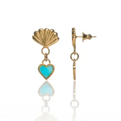 Shell Drop Earrings