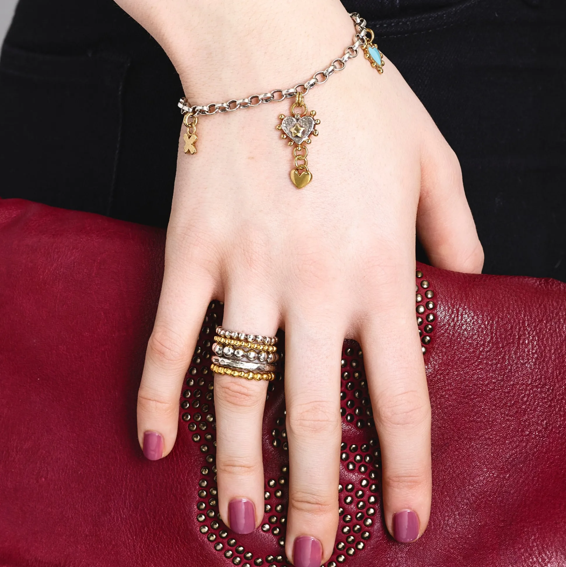 Skinny Pebble Ring