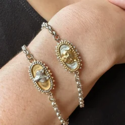 Snow Leopard Amulet Bracelet