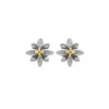 Spikey Flower Earrings