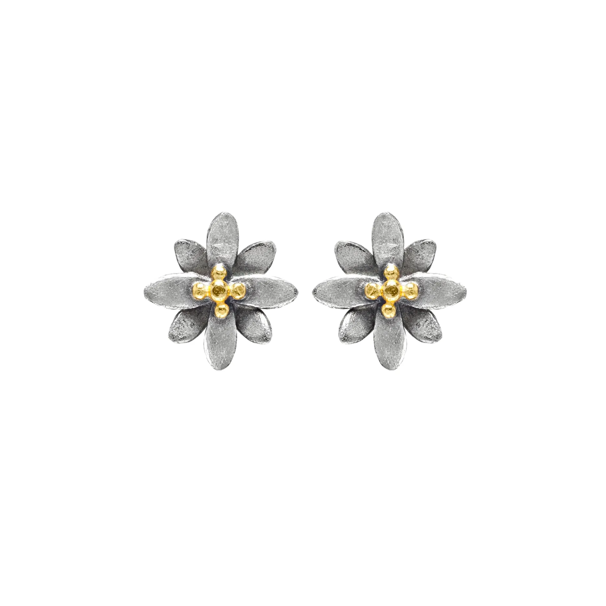 Spikey Flower Earrings