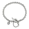 Spirit Wolf Heavy Round Belcher Bracelet