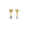 Spirit Wolf Pod Drop Earrings