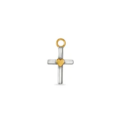 Tiny Cross Charm