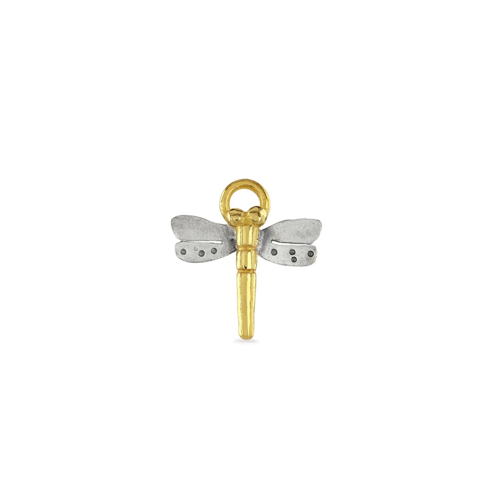 Tiny Dragonfly Charm