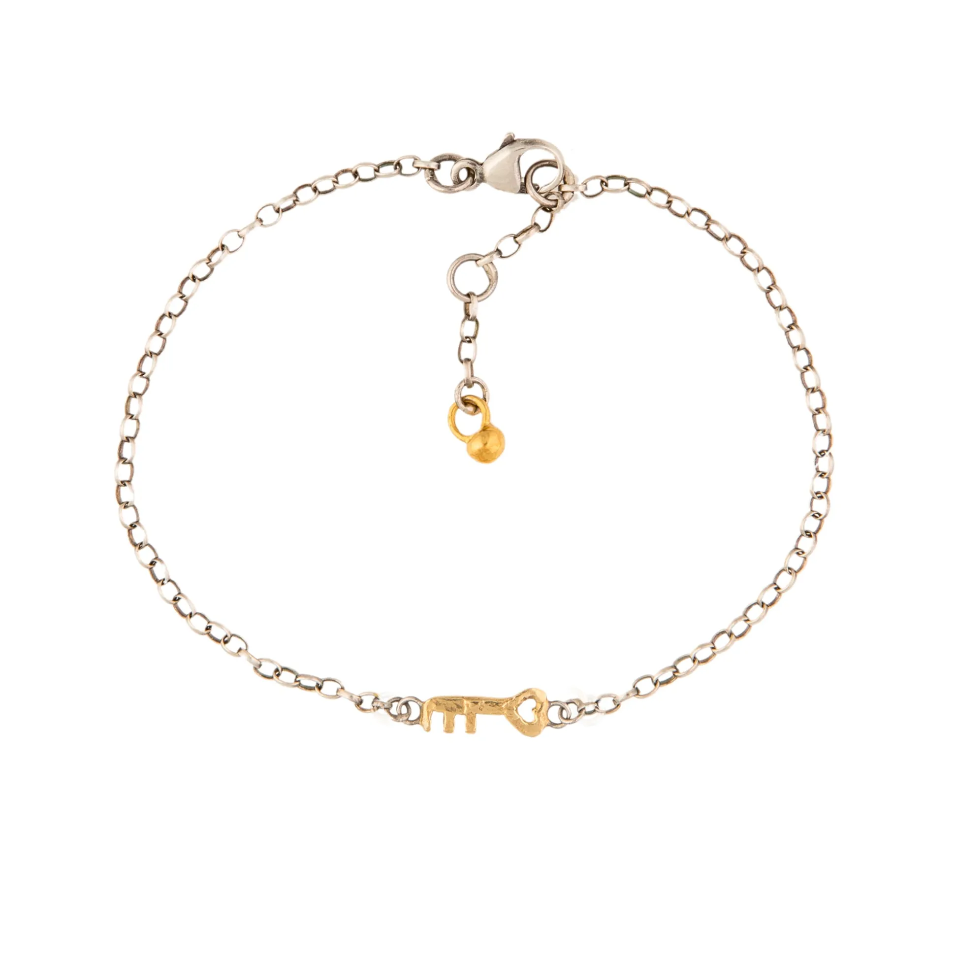 Tiny Key Bracelet
