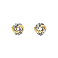 Tiny Loveknot Earrings | Algerian Loveknot | Sophie Harley London