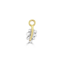 Tiny Oak Leaf Charm