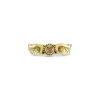 Venetian Wing Silver and 18ct Diamond Ring