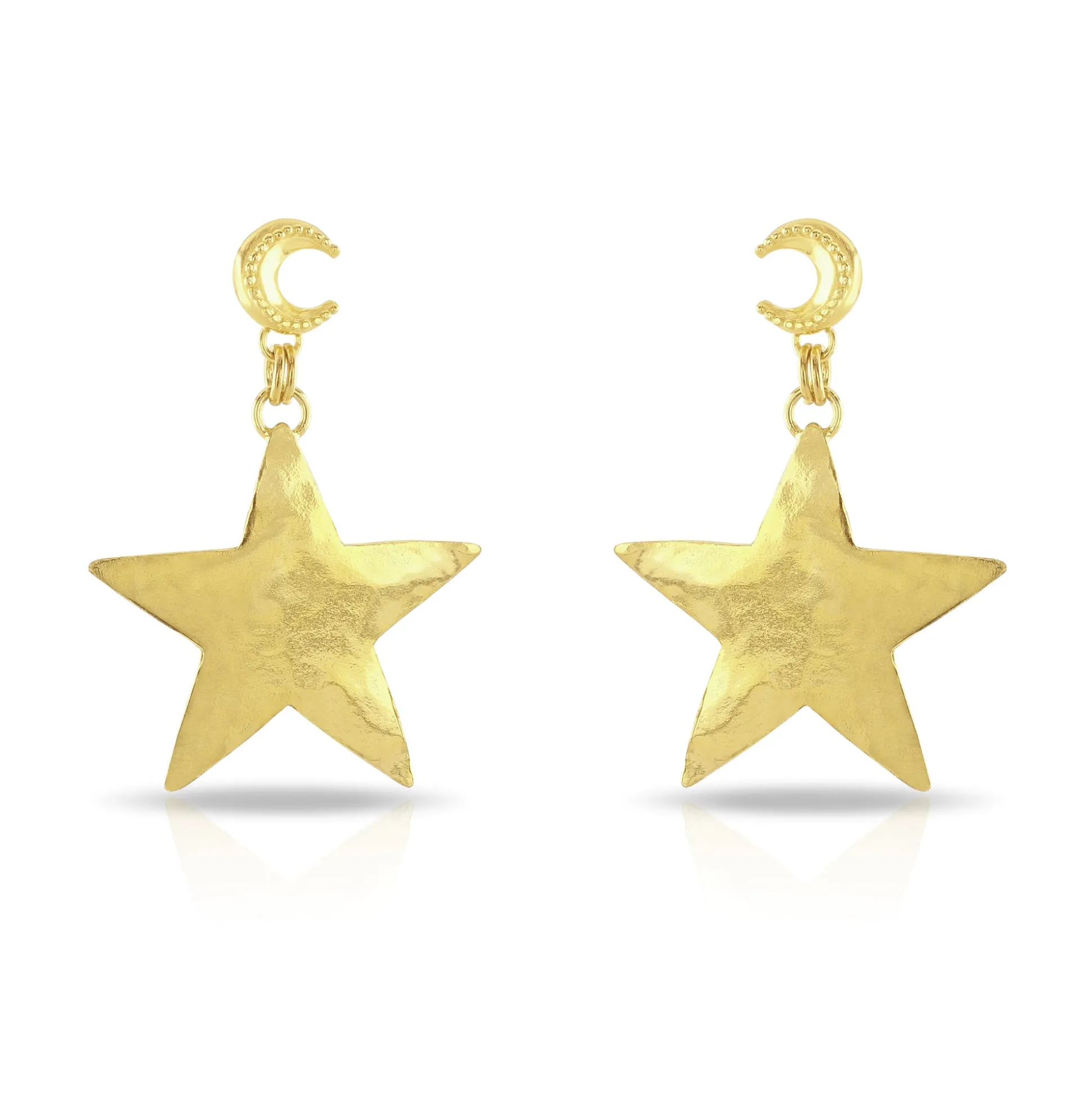 Vintage Star Earrings
